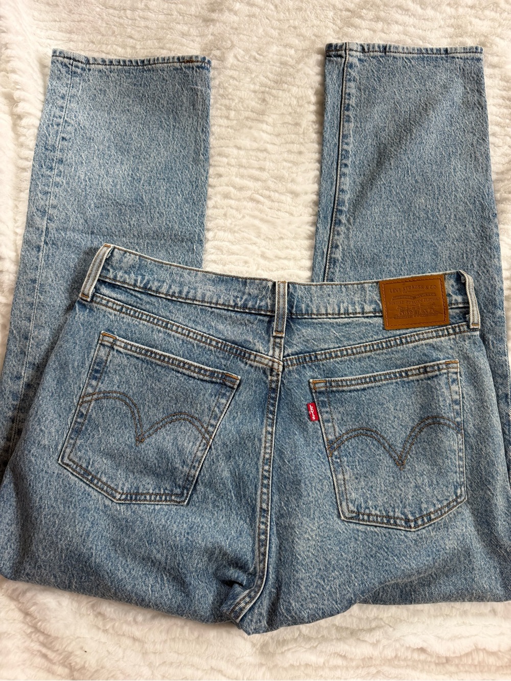 Levi's Light Indigo Women’s Straight-Leg Jeans
